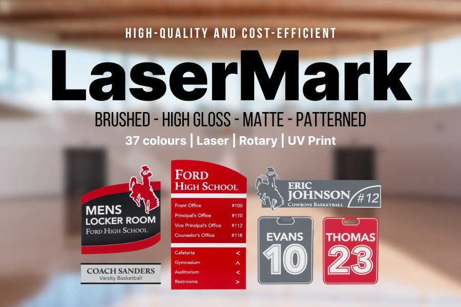 Laser Engraving Materials | LaserMark® – Rowmark Australia