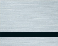 FlexiBrass Brushed Silver & Black 2-Ply Sheet for Engraving – Rowmark ...