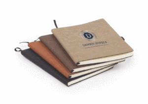 Laserable Faux Leather Notebook Giftware