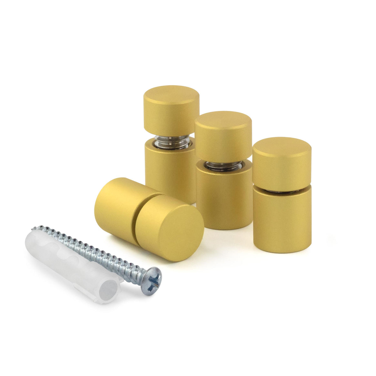 Standoffs Matte Gold (4-piece) – Rowmark Australia