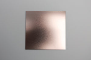 Indoor Anodised Aluminium Sheet Bronze 570W x 390H x 0.5mm or 1mm Thickness
