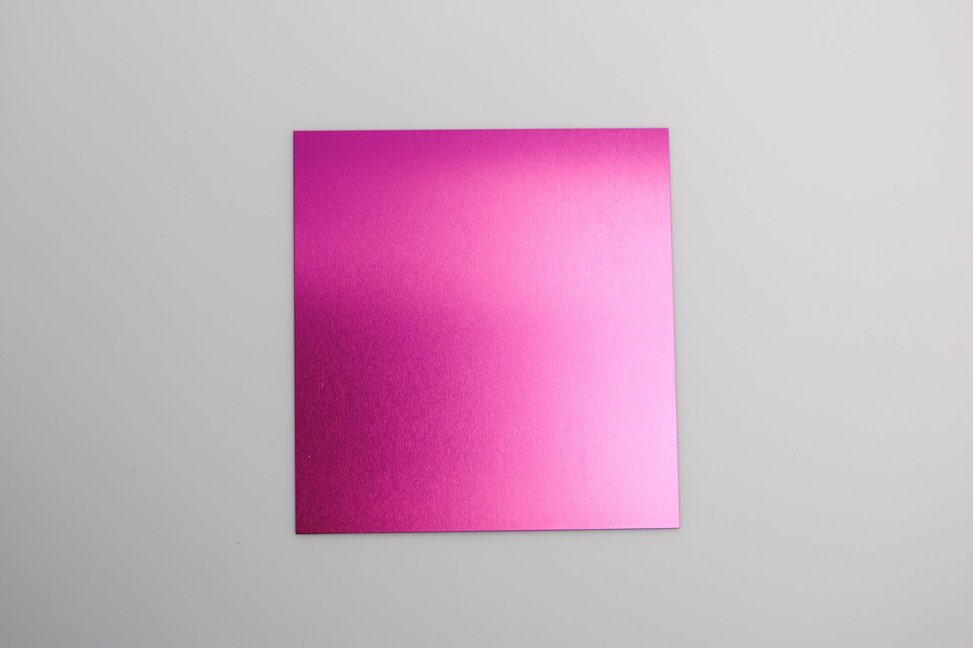 Indoor Anodised Aluminium Sheet Pink 570W x 390H x 0.5mm or 1mm Thickness