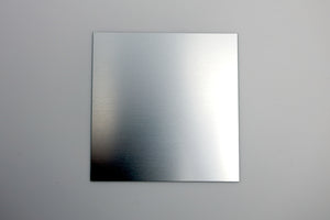 Indoor Anodised Aluminium Sheet Silver 570W x 390H x 0.5mm or 1mm Thickness