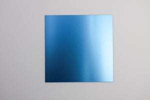 Indoor Anodised Aluminium Sheet Sky 570W x 390H x 0.5mm or 1mm Thickness