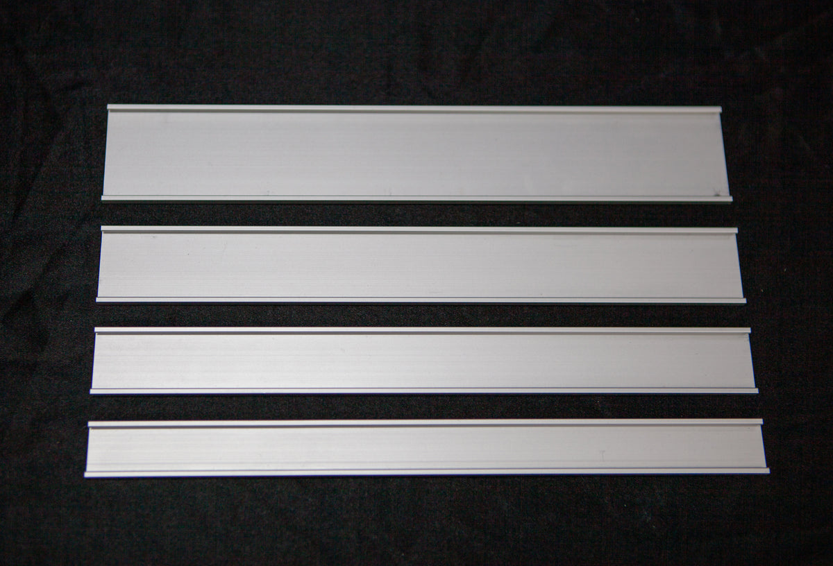 Aluminium Extrusion Flat Ticket (31.5mm x 305mm) – Rowmark Australia