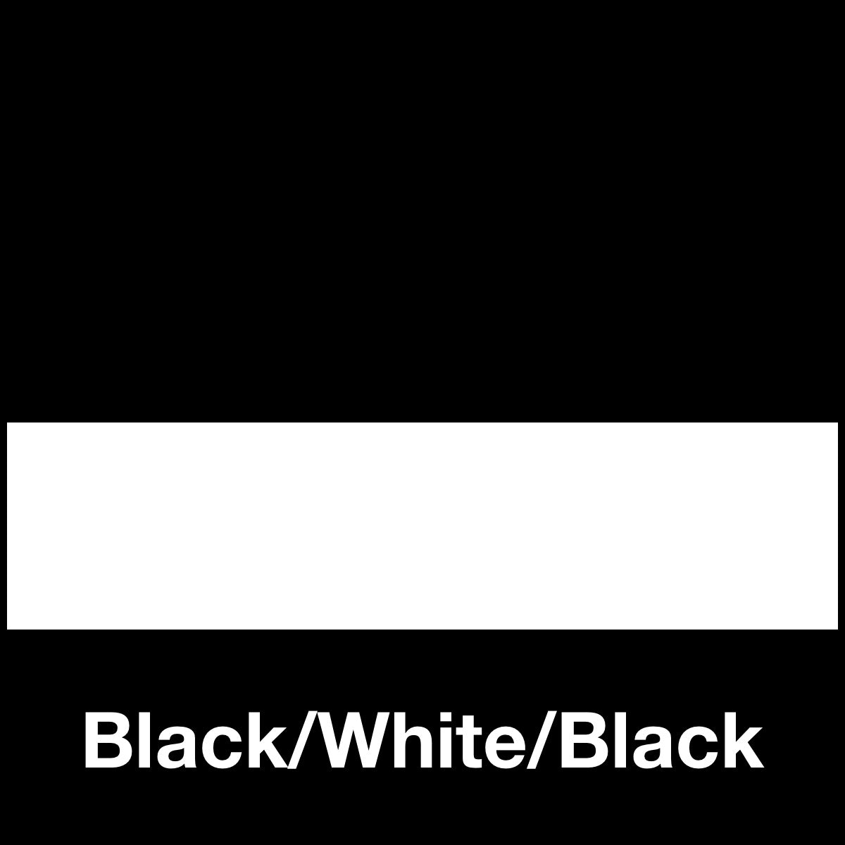 Lasermax 3-Ply Black/White/Black