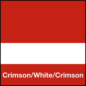 Lasermax 3-Ply Crimson/White/Crimson
