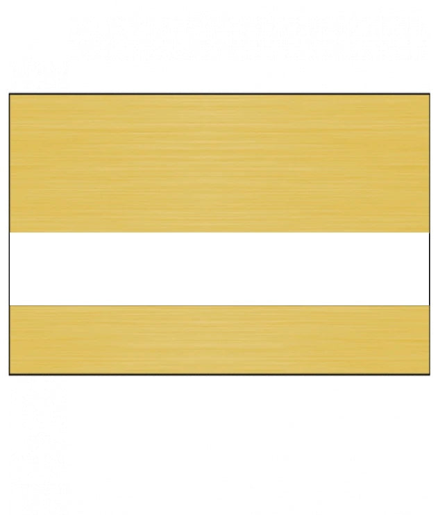 LaserMax Brushed European Gold & White 2-Ply Engraving Sheet – Rowmark ...
