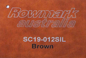Leatherette Engraving Sheet In Brown 305 x 610mm