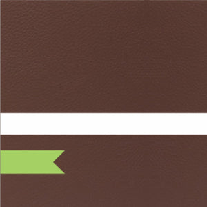 The Naturals Tobacco Leather Texture / White