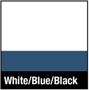 Lasermax Trilayer White/Blue/Black