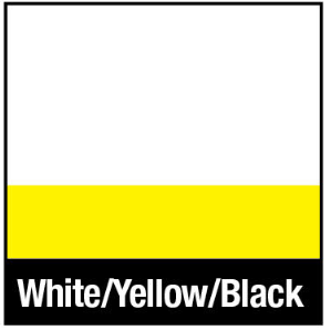 Lasermax Trilayer White/Yellow/Black