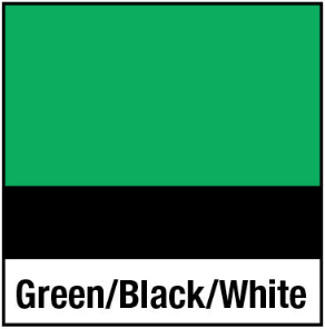 Lasermax Trilayer Green/Black/White