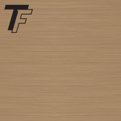 Trophyflex Brushed Copper/Black 0.38mm With Adhesive 305mm x 610mm (LZ894015)