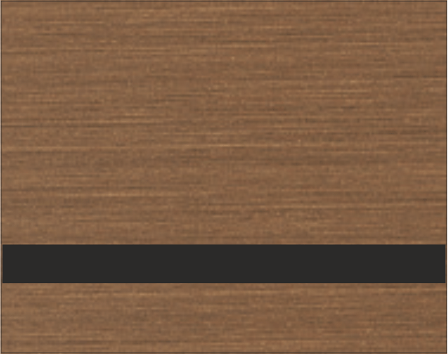 LaserMark Brushed Bronze & Black 2-Ply Sheet for Engraving – Rowmark ...