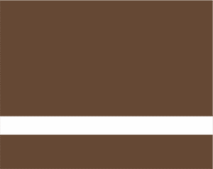 Lasermark Matte Medium Brown/White