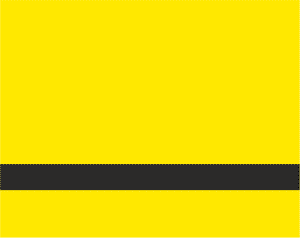 Laserlights Yellow/Black Sheet With Adhesive